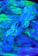 Load image into Gallery viewer, Pink Pony Yarn Club Pre-Order: &quot;Lunch&quot; (Blacklight/UV Reactive)
