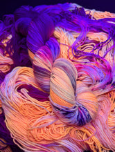 Load image into Gallery viewer, Pink Pony Yarn Club Pre-Order: &quot;Charmed&quot; (Blacklight/UV Reactive)
