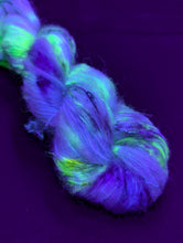 Load image into Gallery viewer, Pink Pony Yarn Club Pre-Order: &quot;Lunch&quot; (Blacklight/UV Reactive)
