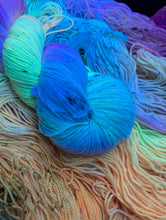 Load image into Gallery viewer, Pink Pony Yarn Club Pre-Order: &quot;Glow&quot; (Blacklight/UV Reactive)
