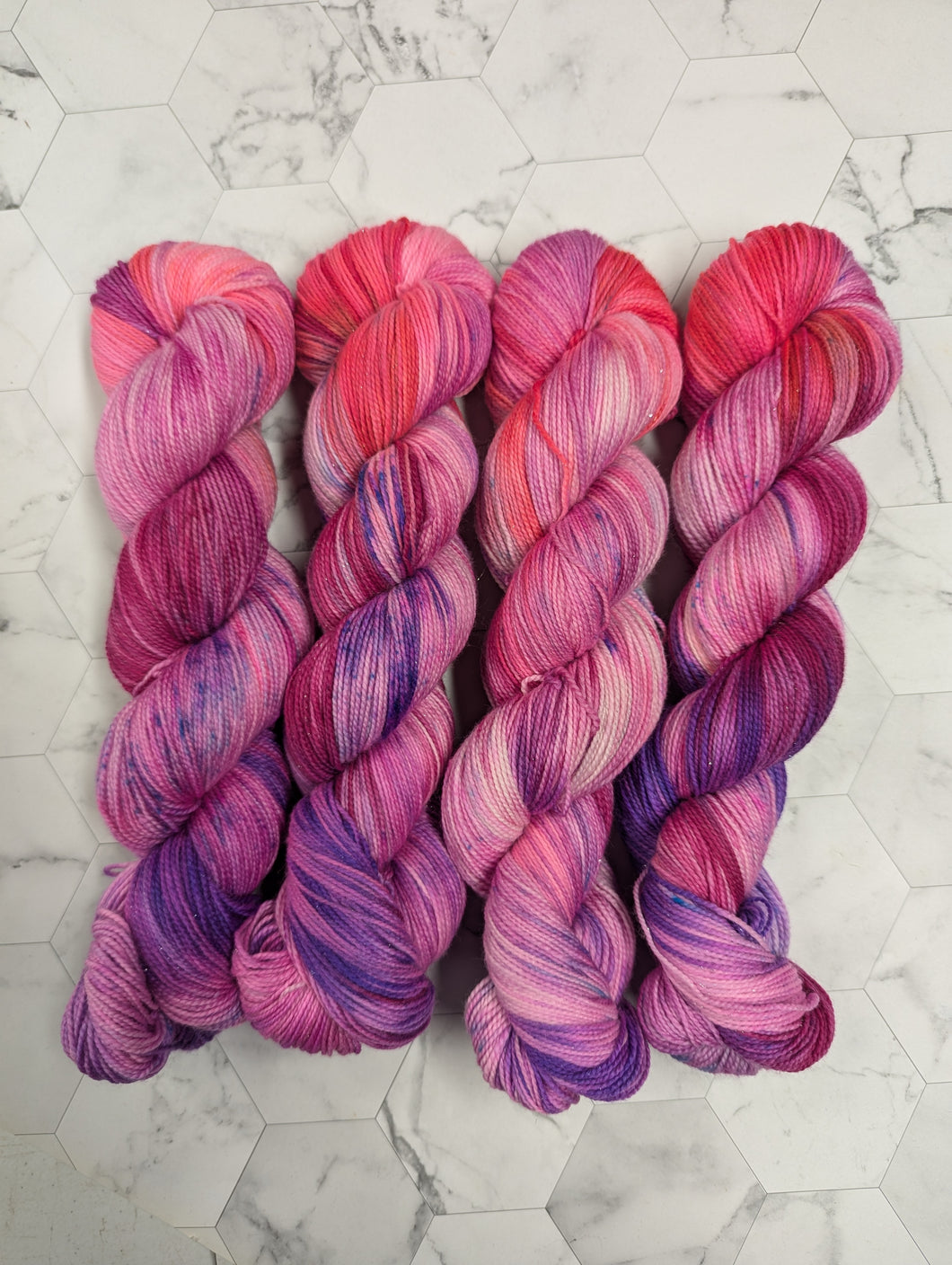 Pink Pony Yarn Club Pre-Order: Pink Pony Club (Blacklight/UV Reactive)