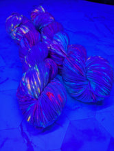 Load image into Gallery viewer, Pink Pony Yarn Club Pre-Order: Frisco (Blacklight/UV Reactive)
