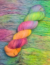 Load image into Gallery viewer, Pink Pony Yarn Club Pre-Order: &quot;Glow&quot; (Blacklight/UV Reactive)
